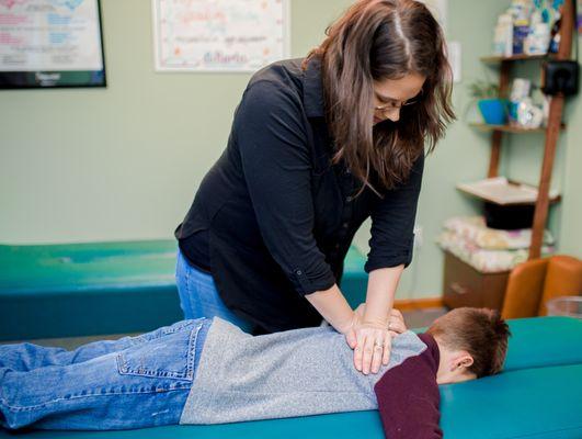 Gentle tool assisted adjustments for those little bones