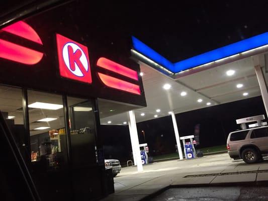 Now this location is a Circle K.