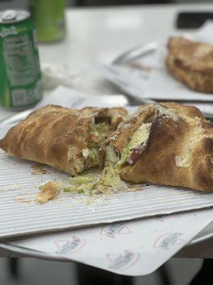 Chicken Bacon Ranch Calzone