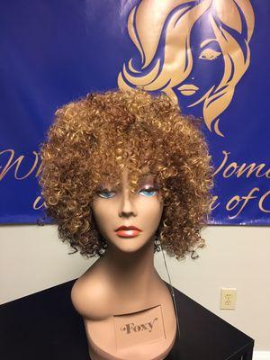 This is a beautiful two tone Afro