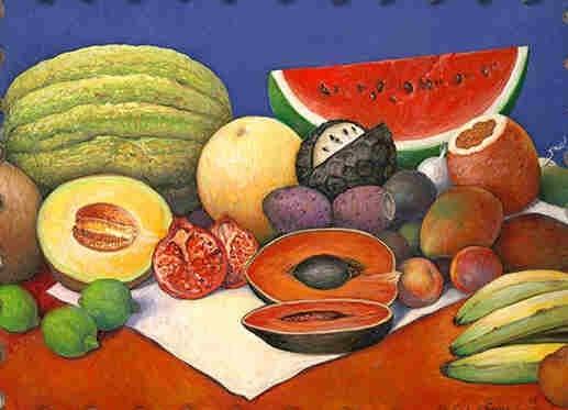 Frutas Mexicanas Limited Edition giclee on canvas