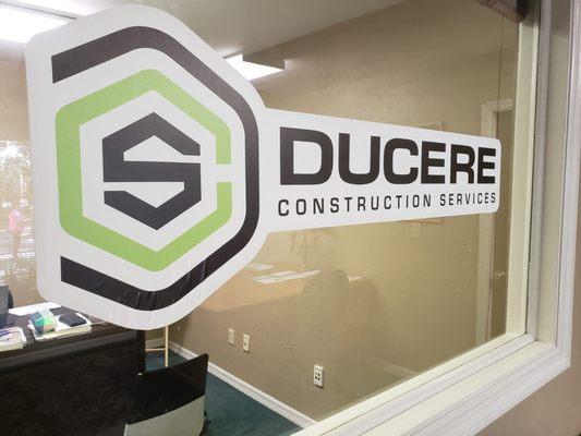 Ducere Construction Services SIgn