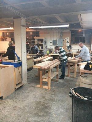 Woodworking classes for beginner to advanced!