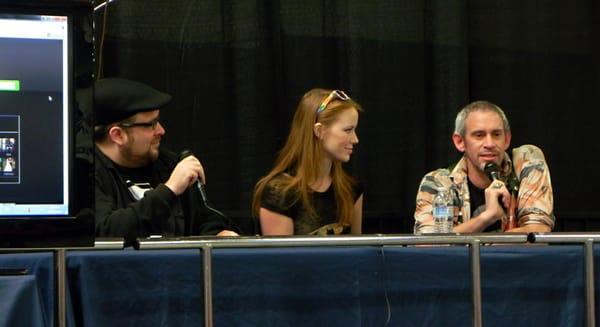 Panel during the Batman fan film festival