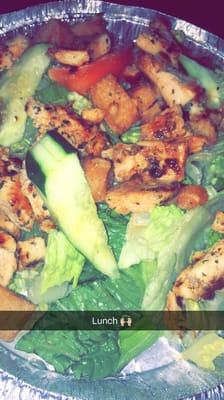 Grilled chicken Caesar to go