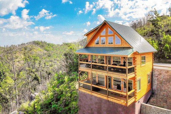 Beautiful log cabin we built Sevierville!