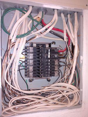 Unbalanced breaker box causing old fuse box to trip