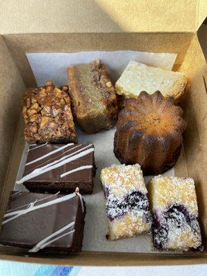 A Bar Bites Box, a random selection of delectable goodies they have to offer.