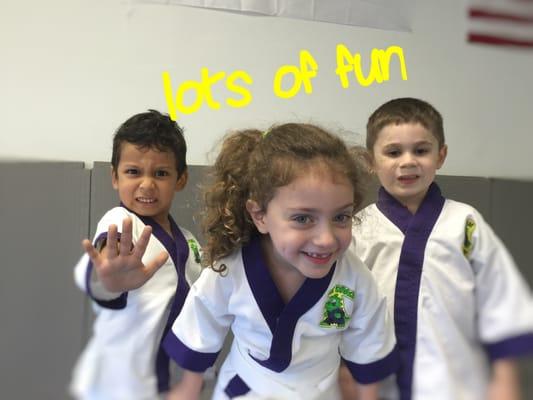 After school Karate has lots of fun