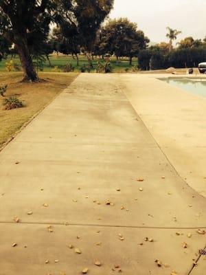 Flatwork extension broom finish  (Palm Desert 1/6/14)