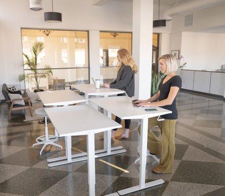 Standing desks