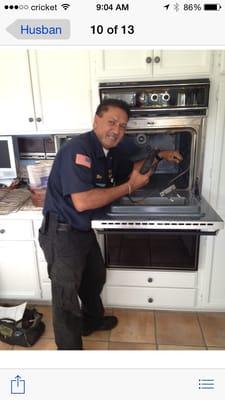 Thanks kenny for fixing my oven  best service I recommend to anybody