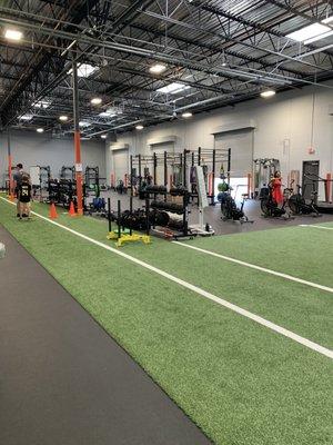 A look inside their training facility.