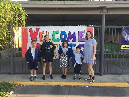 First school day 2017-2018