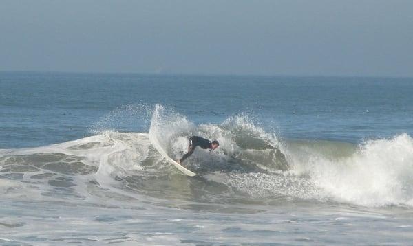 Lifestyle in Newport Beach - Surfing