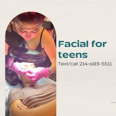 Facial For Teen.