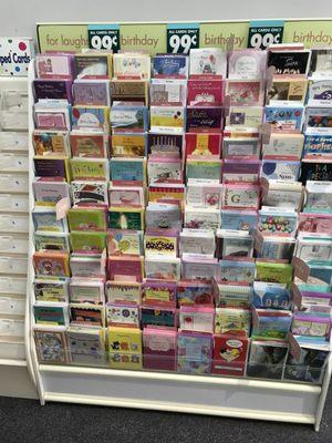 We carry greeting cards for every occasion!