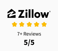 5 Star Rated on Zillow...