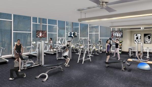 24/7 Fitness Center - state of the art full fitness center located on-site for all of our residents.