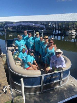 Celebrate your birthday, family reunion or any event with a day on the water