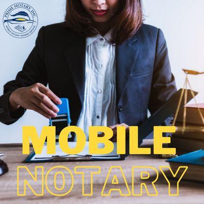 Prime Notary delivers accurately notarized documents. We are licensed, bonded & insured to handle your documents with care. #Notary #Mobile