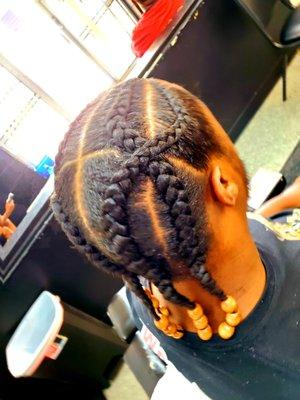 Braids style by Ms.Debby