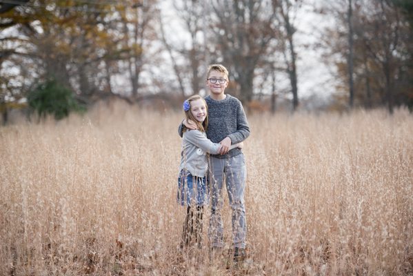 Kids in a field, Concord, MA