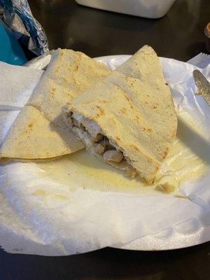 Chicken quesadilla