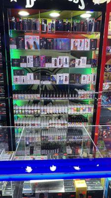 Nicotine Vaping section