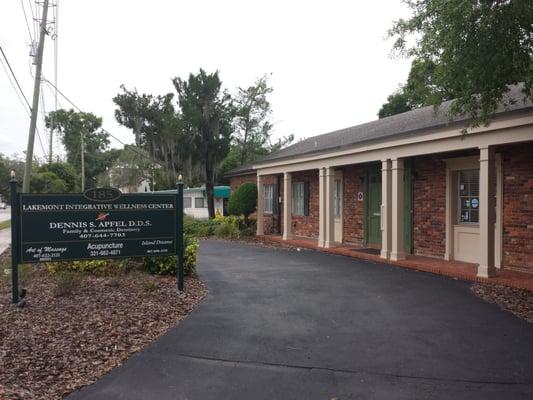 They share an office  building with a dentist.