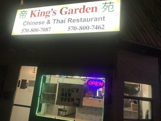 Chinese and Thai restaurant