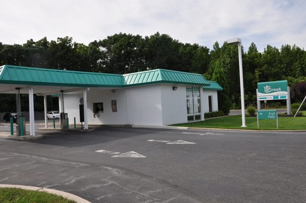 Crest Savings Bank's North Cape May Branch Drive Thru Access