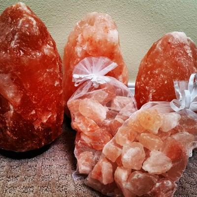 Himalayan salt rocks a great  gift for anyone and everyone!