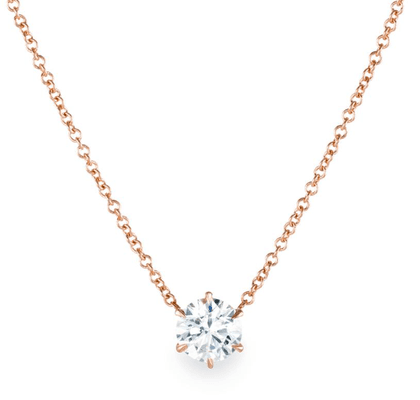 A modern classic diamond pendant!