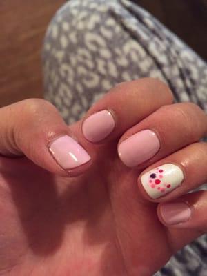 Valentines nails. $24