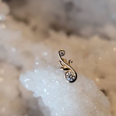 Gorgeous solid 14k yellow gold top #fine bodyjewelry #bodyjewelry  #14kgold