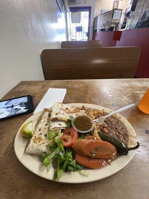 Quesadilla de Carnitas