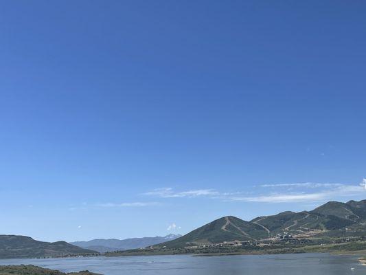 View of Jordanelle Reservoir, Jordanelle State Park, Hideout, Utah