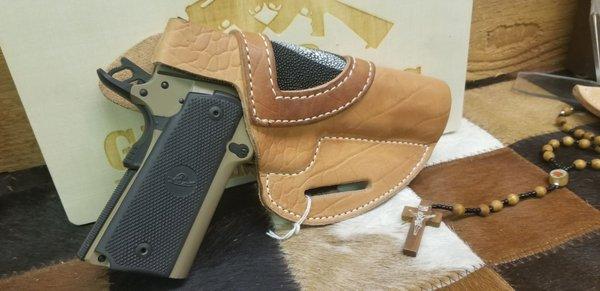 Rock island Armory 22tcm FS custom and custom holster