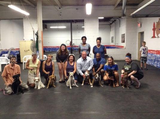 Puppy Class Graduates Tuesday evening!!!