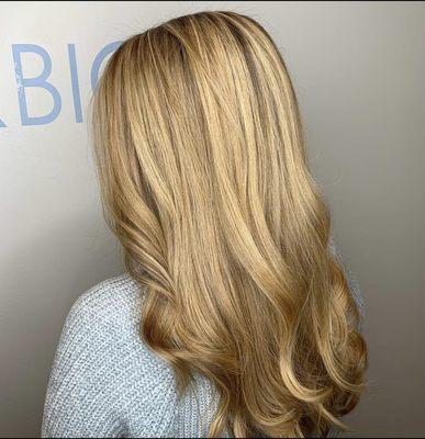 Honey blonde