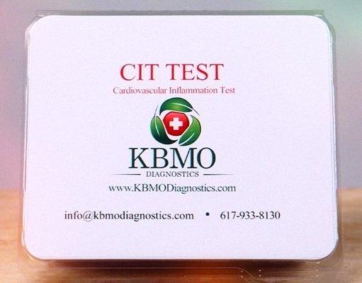 Cardiovascular Inflammation Test. Performed in office. Results received in 10-14 days.