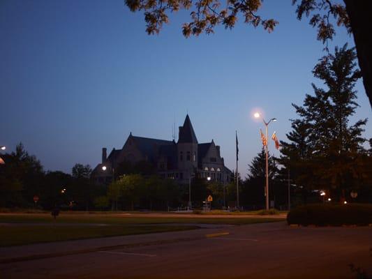 The Wayne County court house