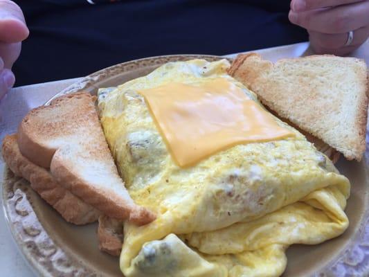 3-egg omelet