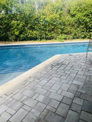 Paver & pool