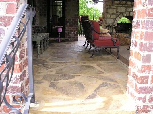 Indoor flagstone