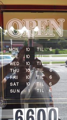 Store Hours