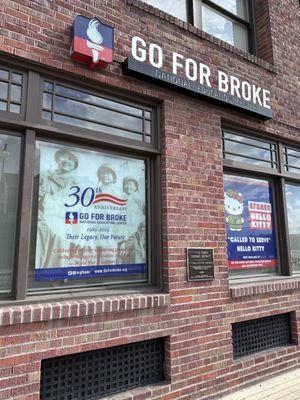 Go For Broke National Education Center, housed in the former Nishi Hongwanji on 3rd St.