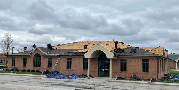 Commercial Shingle Roofing project in Maumee, OH