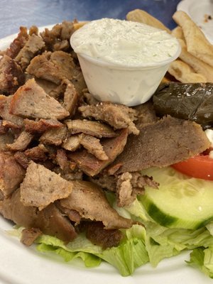 Gyro platter